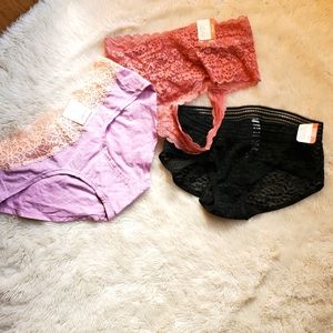 Size X Small Womens Underwear Gillian x3